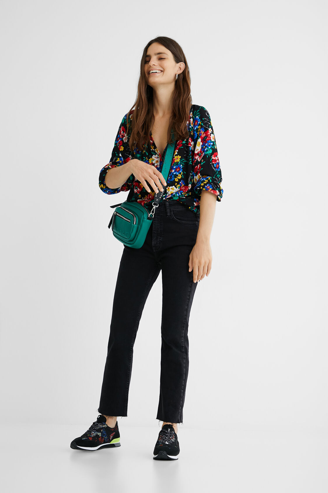 Foto 5 | Blusa Manga 3/4 Desigual para Mujer