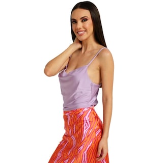 Foto 2 | Top de Tirantes Roman Fashion BL-ELY-0424 color Púrpura