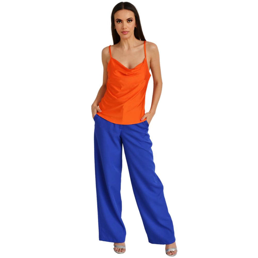 Foto 6 pulgar | Top de Tirantes Roman Fashion BL-ELY-0424 color Naranja