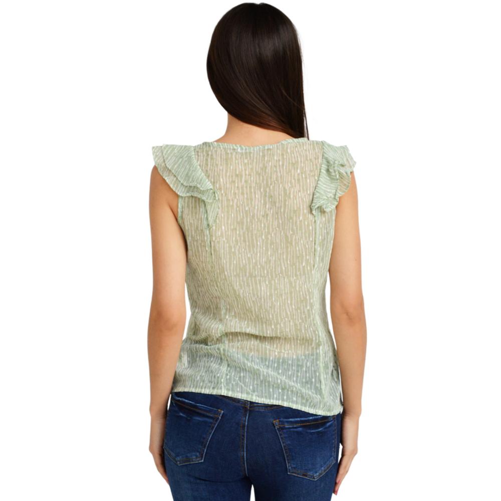 Foto 4 pulgar | Blusa Roman Fashion BL-EXO-2669-VERDE color Verde