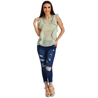 Foto 5 | Blusa Roman Fashion BL-EXO-2669-VERDE color Verde