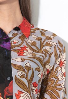 Foto 2 | Blusa Desigual de Seda para Mujer