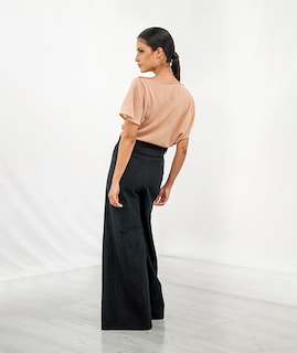 Foto 4 | Blusa De Mujer A Ángelozano de Manta Algodón, Color Rosa, Al-w24