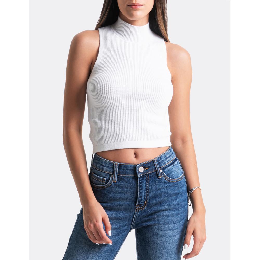 Blusa Básica Sin Mangas Balam, 0084 (blanco) Blanco