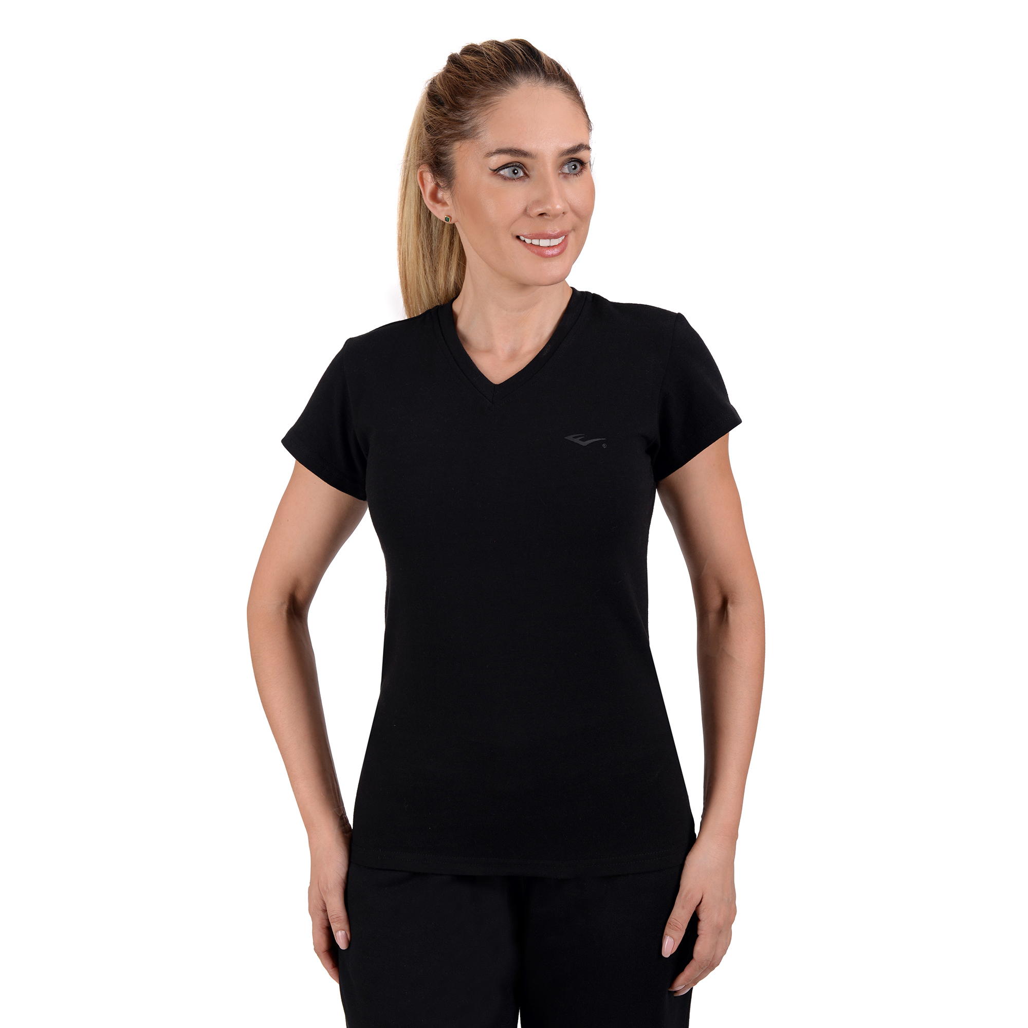 Playera Deportiva Everlast V56222 Negro