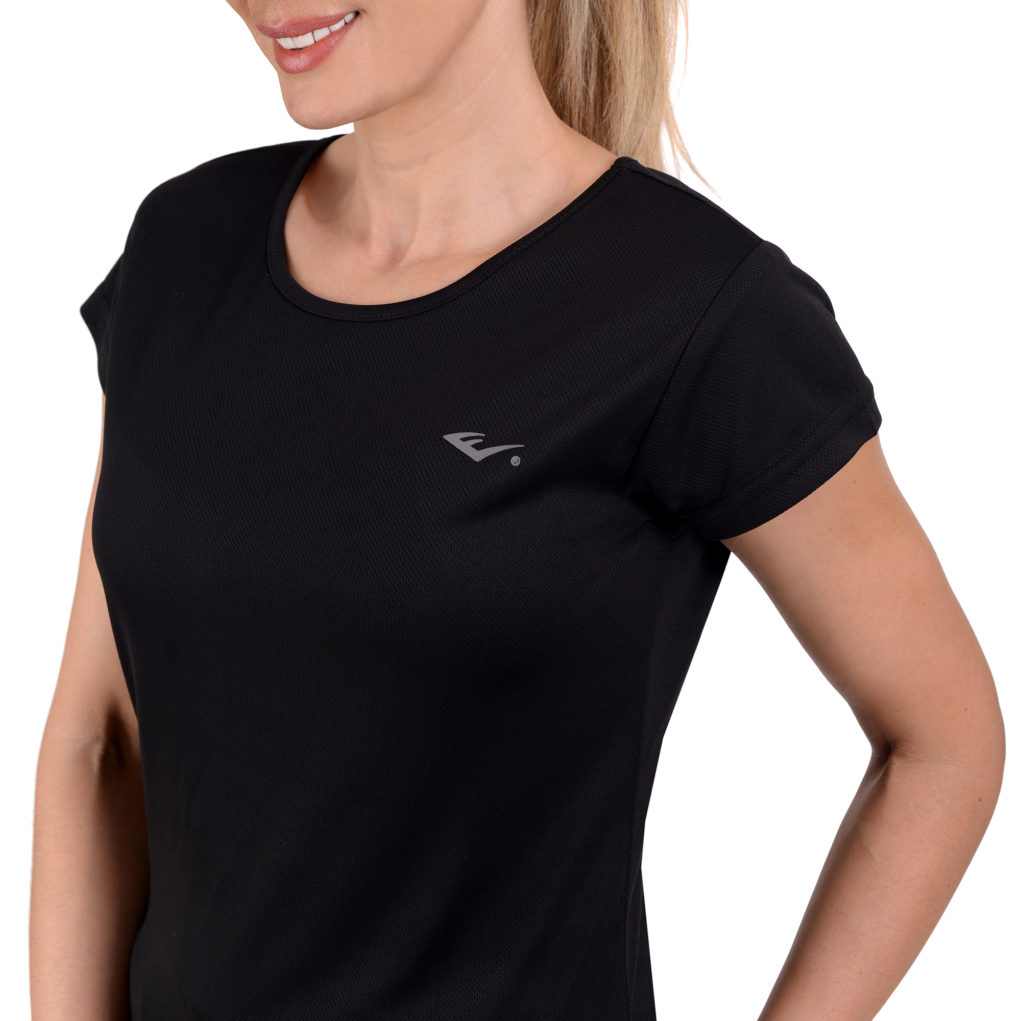 Foto 5 pulgar | Playera Deportiva Everlast V58012 Negro