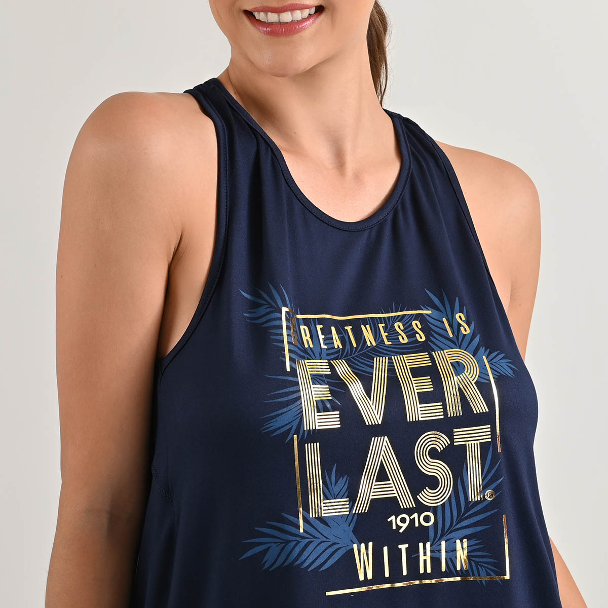 Foto 3 pulgar | Blusa Everlast color Azul para Mujer