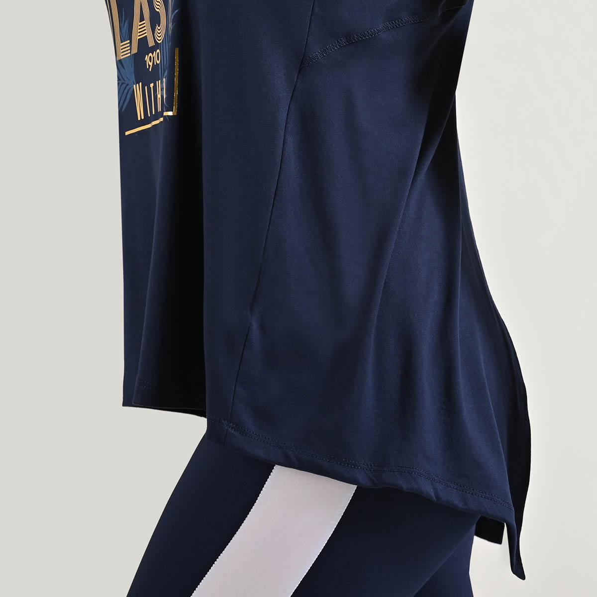 Foto 4 pulgar | Blusa Everlast color Azul para Mujer