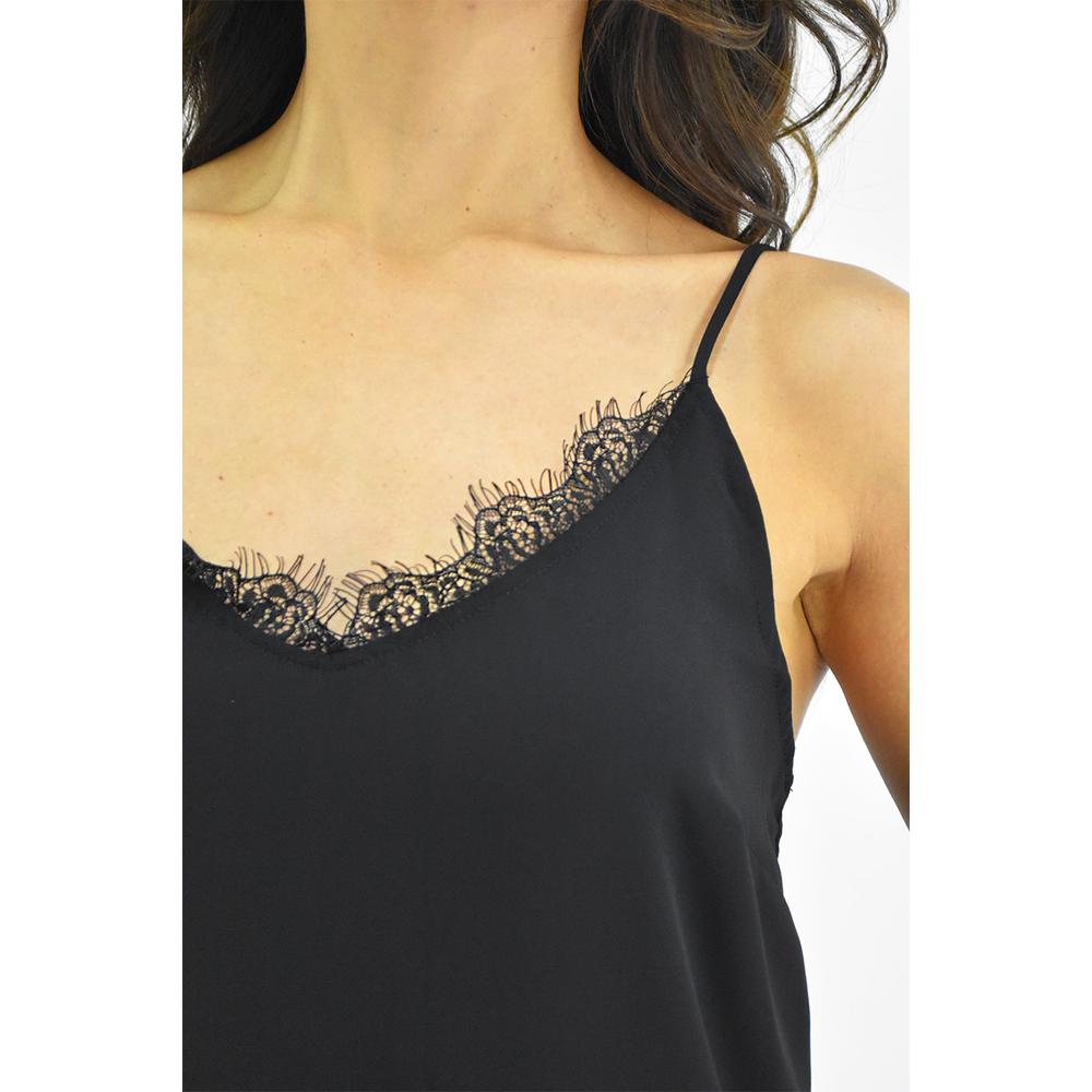 Foto 5 pulgar | Blusa Roman Fashion Negra para Mujer
