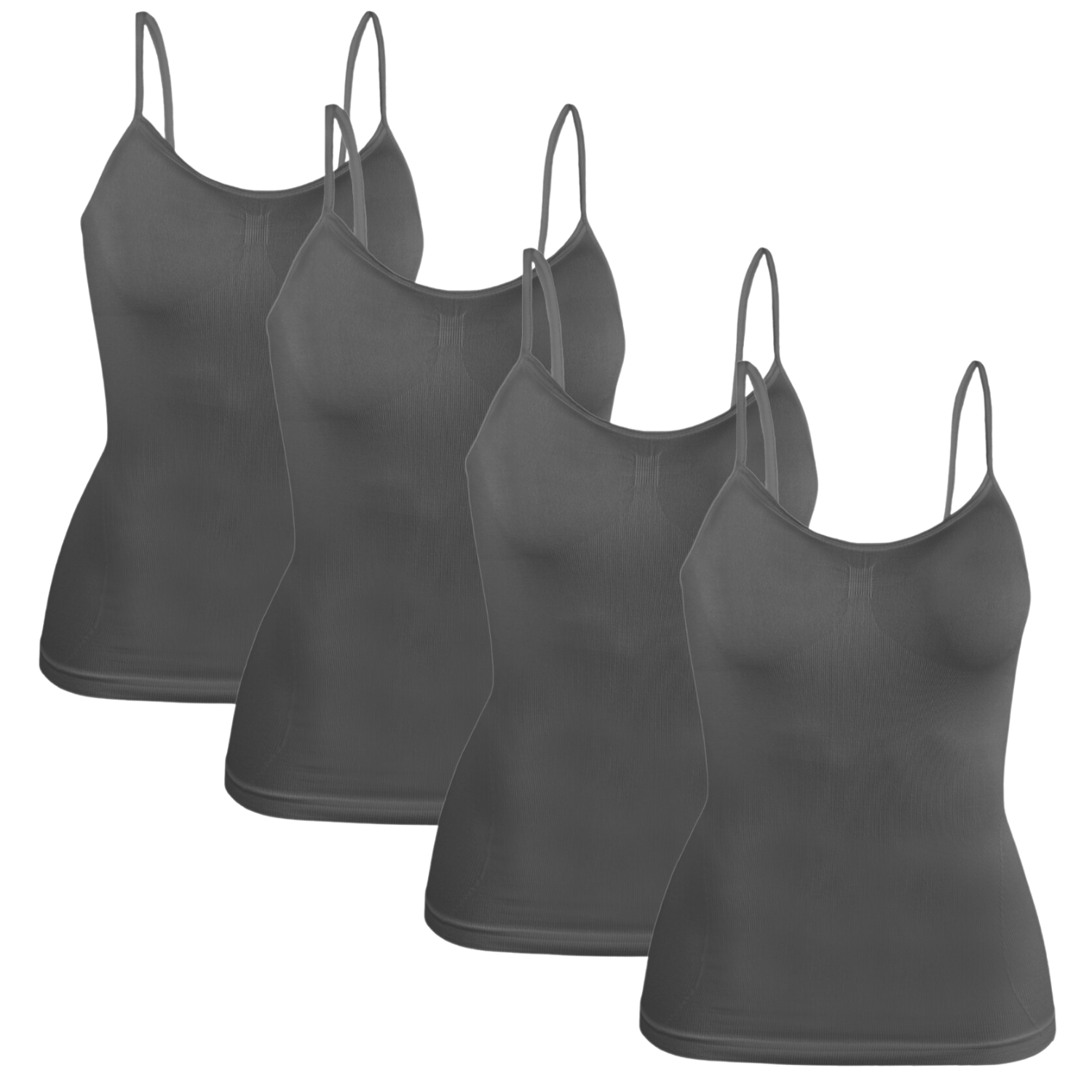 Set De 4 Blusas De Uso Interior O Exterior Bl-1005 Surtido En Color Con Tirantes de Mujer