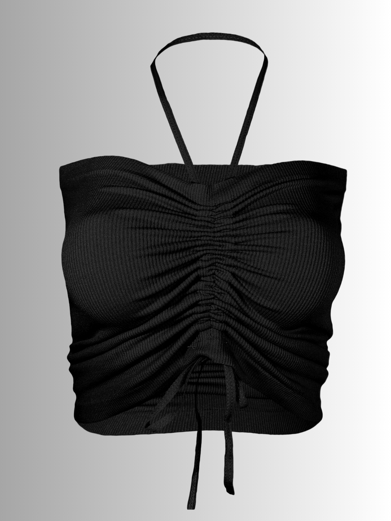 Foto 5 pulgar | Crop Top con Tirantes Negro 2 Piezas para Mujer