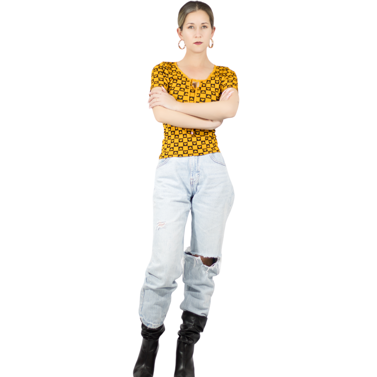 Foto 2 | Blusa De Mujer Pul-1005 Color Stretch Casual