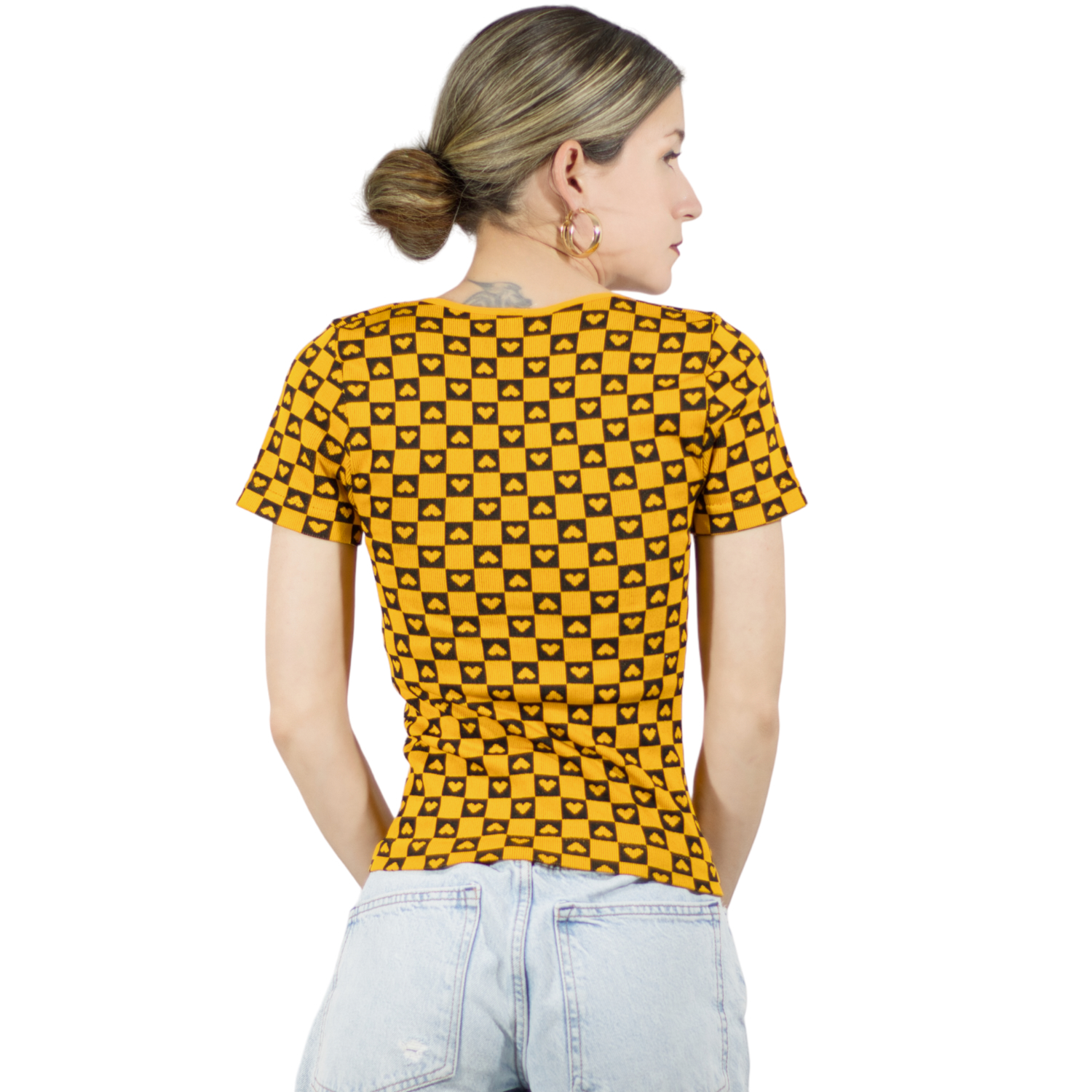 Foto 4 pulgar | Blusa De Mujer Pul-1005 Color Stretch Casual