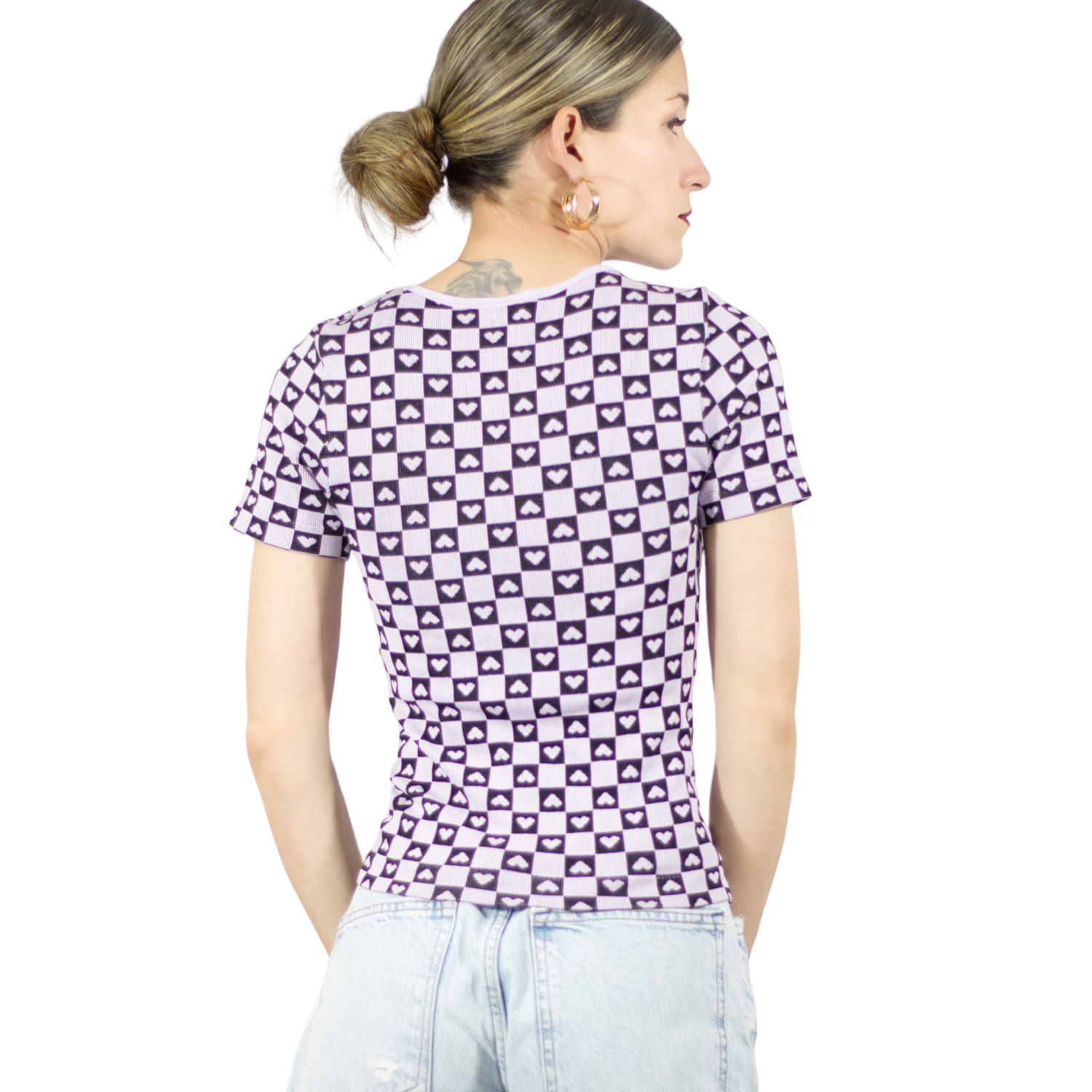 Foto 4 pulgar | Set De 2 Blusas De Mujer Pul-1005 Color Stretch Casual