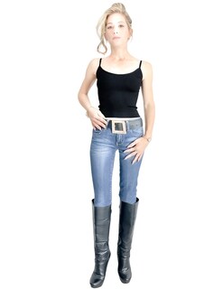 Foto 4 | Set de Blusas BL-1012 Negro y Lila Texturizadas para Mujer 2 Piezas