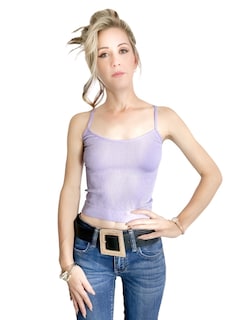 Foto 1 | Blusa de Mujer Bl-1012 Púrpura Texturizado