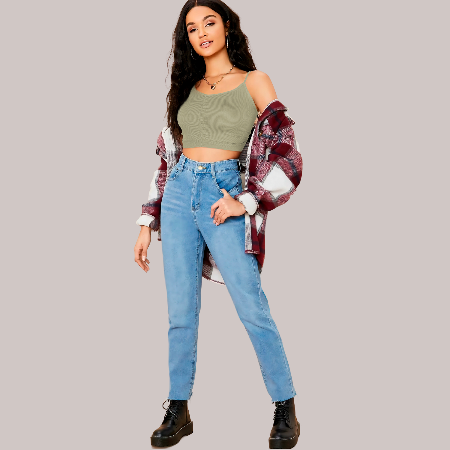 Foto 7 pulgar | Blusas Top para Mujer Bl-1002 Multicolores 2 Pack