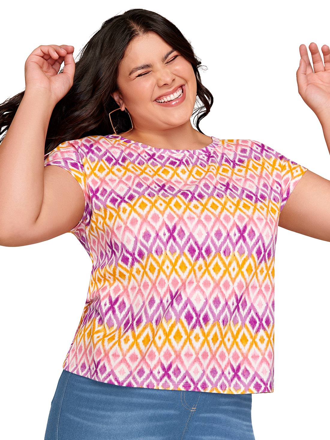 Foto 3 pulgar | Blusa Ilusión 81129 para Mujer