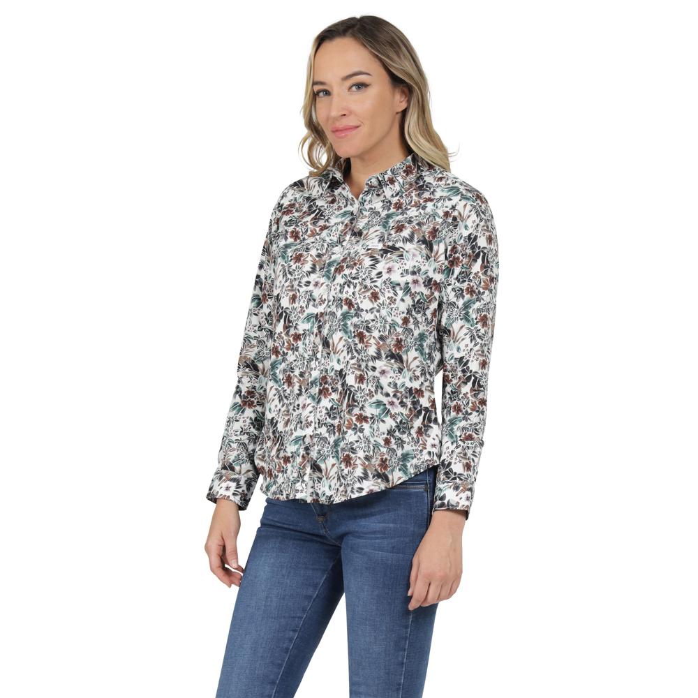 Foto 3 pulgar | Blusa Casual Lee Slim Fit 410 para Mujer