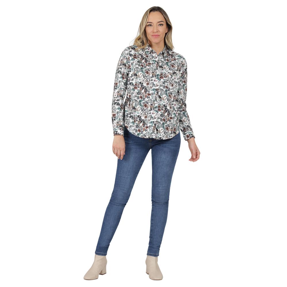 Foto 5 pulgar | Blusa Casual Lee Slim Fit 410 para Mujer