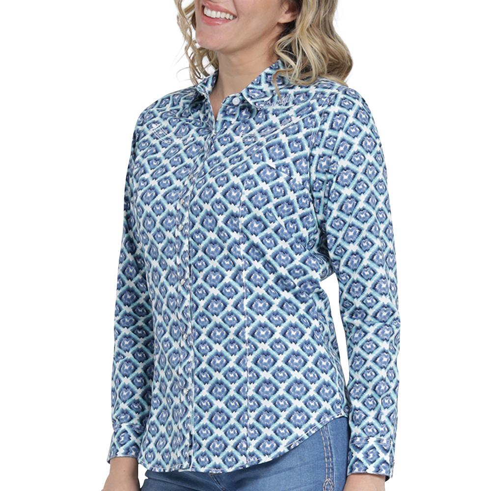 Foto 6 pulgar | Blusa Vaquera Wrangler Slim Fit Manga Larga 403 Azul
