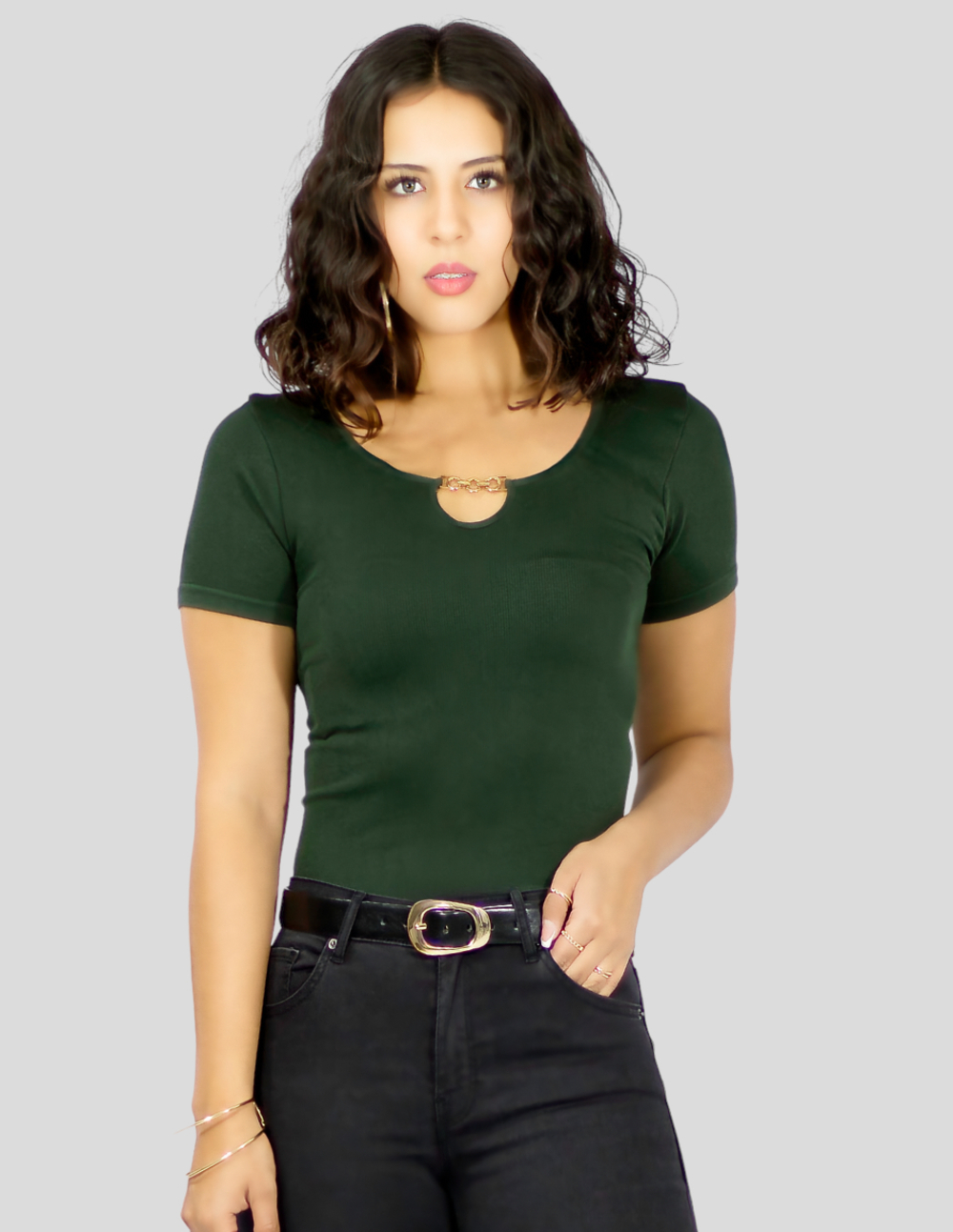 Blusa Casual Pul-1004 Tela Stretch