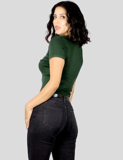 Foto 2 | Blusa Casual Pul-1004 Tela Stretch
