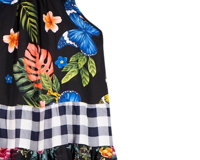 Foto 6 | Blusa De Dama A Ángelozano Blusa Estampados Varios, Cuello Tipo Halter, Al-w54