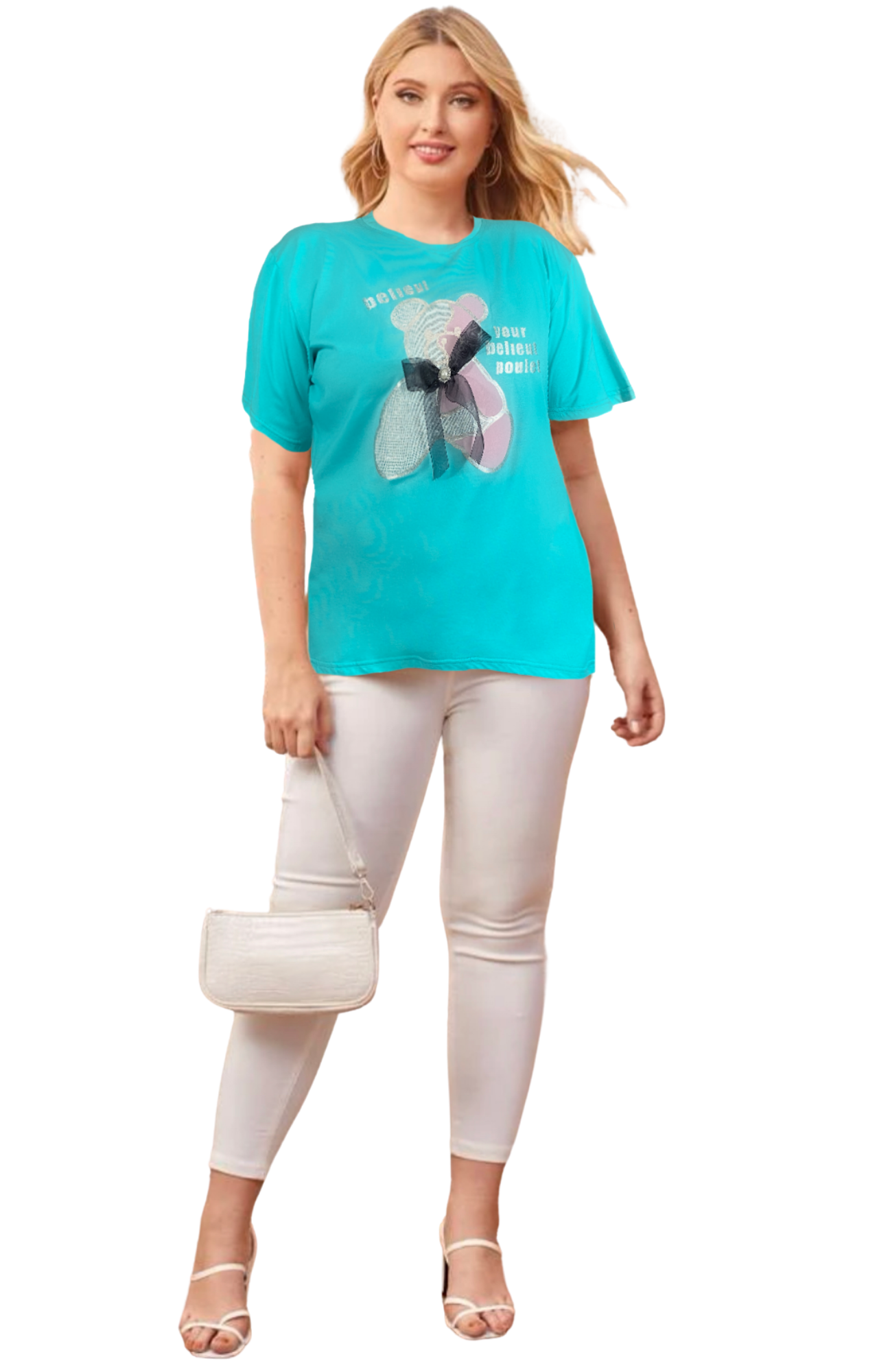 Foto 2 | Pack de 2 Blusas Multicolor Oversize para Mujer