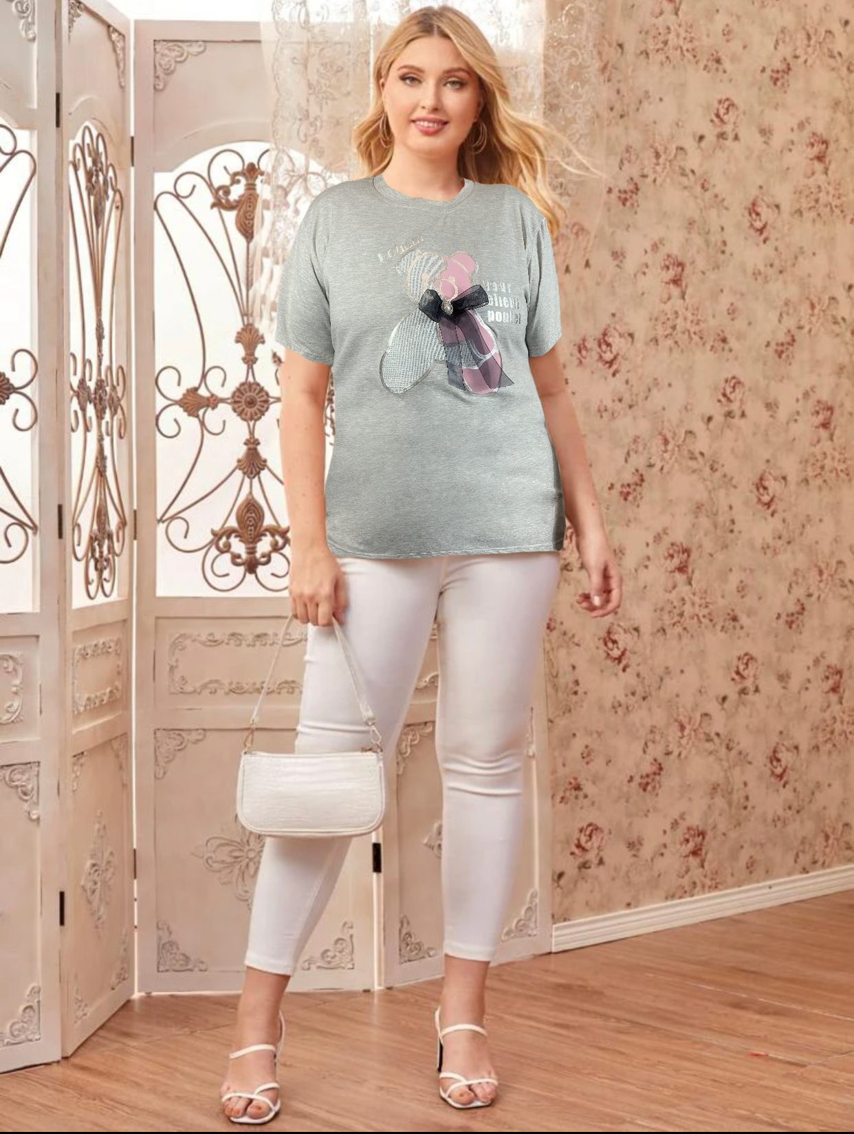 Foto 7 pulgar | Pack de 2 Blusas Multicolor Oversize para Mujer