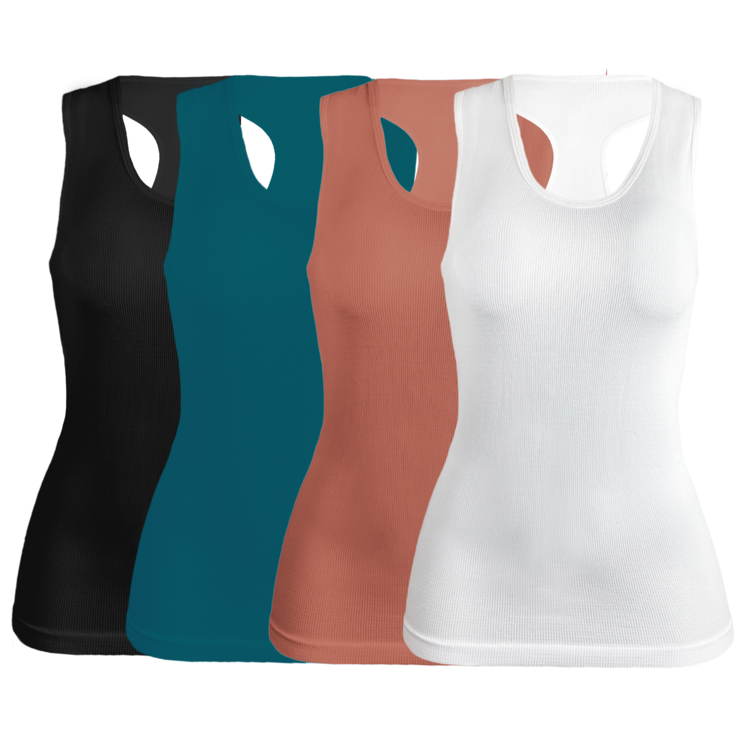 Set de 4 Camisetas Para mujer Bl-1007