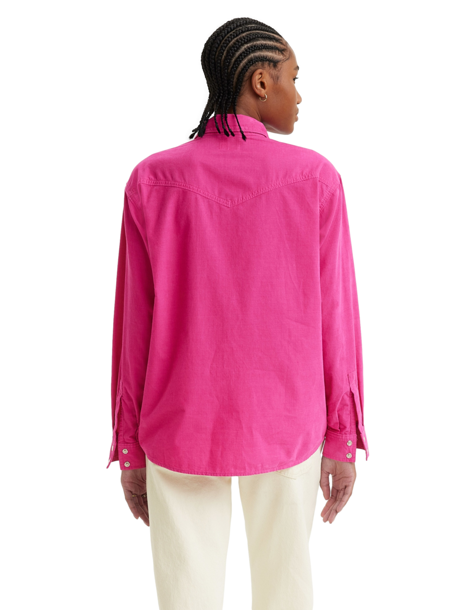 Foto 4 pulgar | Camisa Donovan Western Levi's Rosa