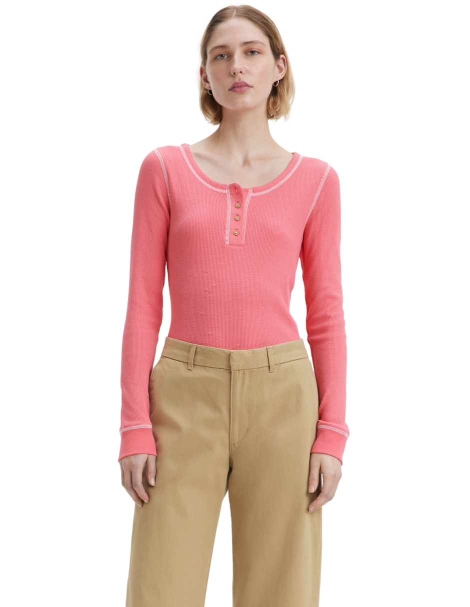 Foto 1 | Blusa Levi's Sierra Henley para Mujer