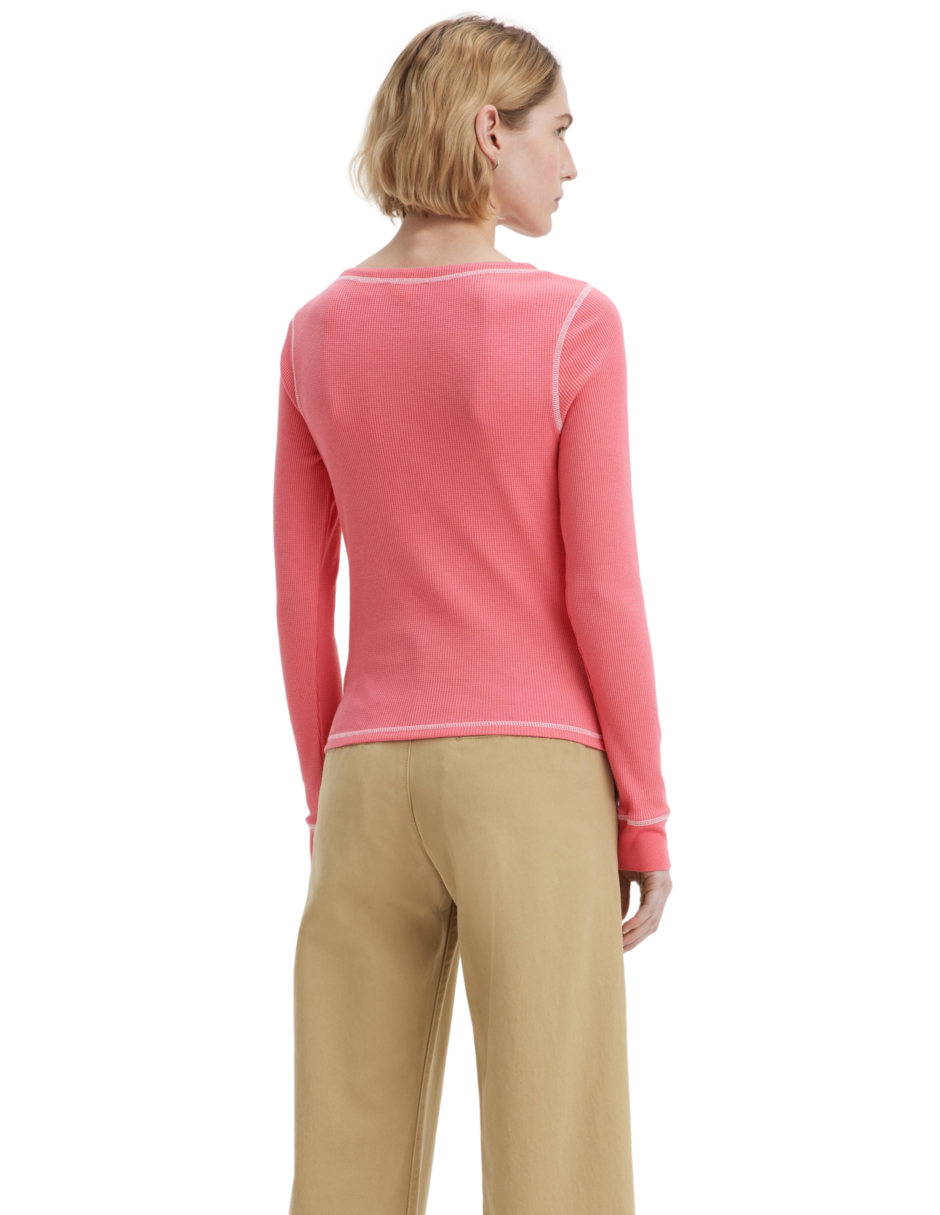 Foto 4 pulgar | Blusa Levi's Sierra Henley para Mujer