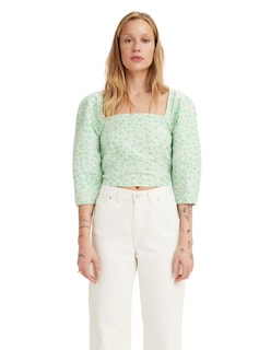 Foto 1 | Blusa Levi's Yvie Verde para Mujer