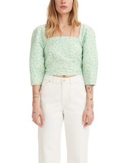 Foto 2 | Blusa Levi's Yvie Verde para Mujer
