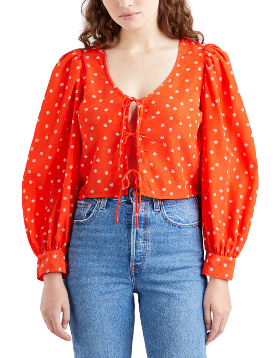 Foto 4 pulgar | Blusa Levi's Fawn Tie