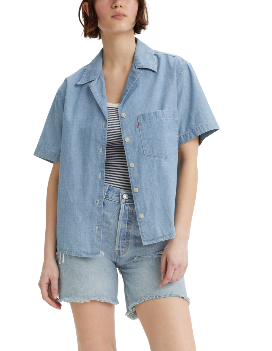 Foto 2 | Camisa Aiden Levi's color Azul