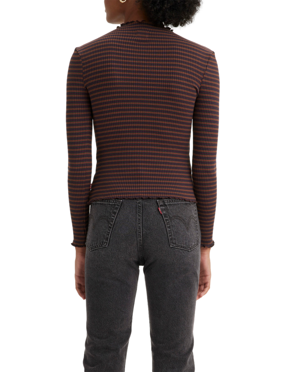 Foto 5 pulgar | Blusa Flora Mockneck Levi's para Mujer