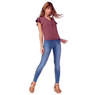 Foto 3 | Blusa Ilusión Café para Mujer