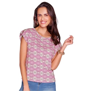 Foto 1 | Blusa Ilusión Rosa para Mujer