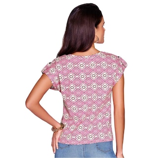Foto 2 | Blusa Ilusión Rosa para Mujer