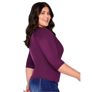 Foto 6 | Blusa Ilusión Lila para Mujer