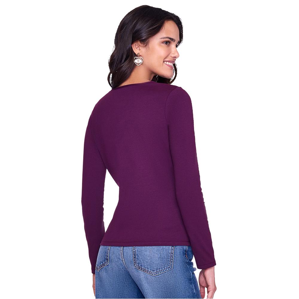 Foto 3 | Blusa Ilusión Lila para Mujer