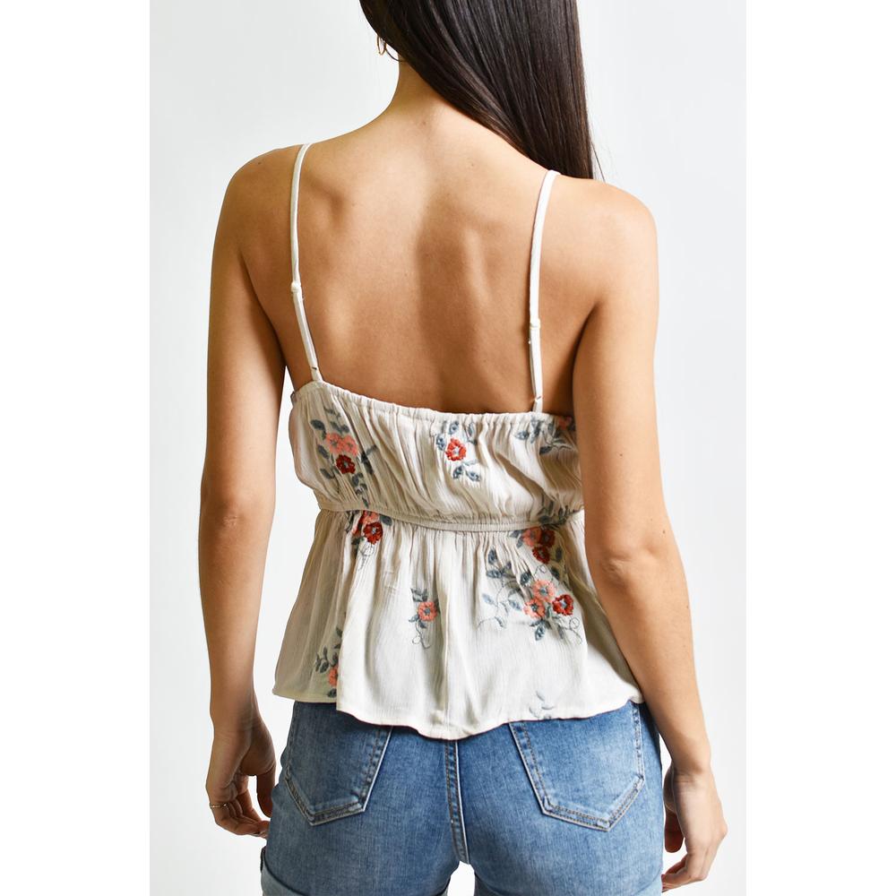 Foto 3 | Blusa Roman Fashion Beige para Mujer