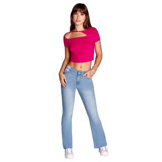 Foto 2 | Blusa Ilusión Rosa para Mujer