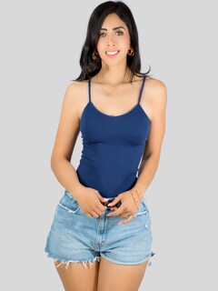 Foto 2 | Set de 2 Blusas de Tirantes Bl-1023 Canalé Stretch para Mujer