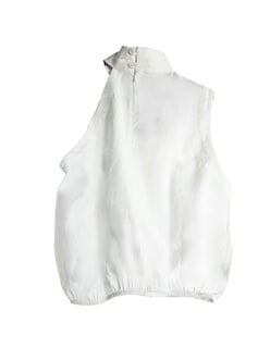 Foto 4 | Blusa Cuello Halter Asimétrica Behla J&b Talla M Color Blanco