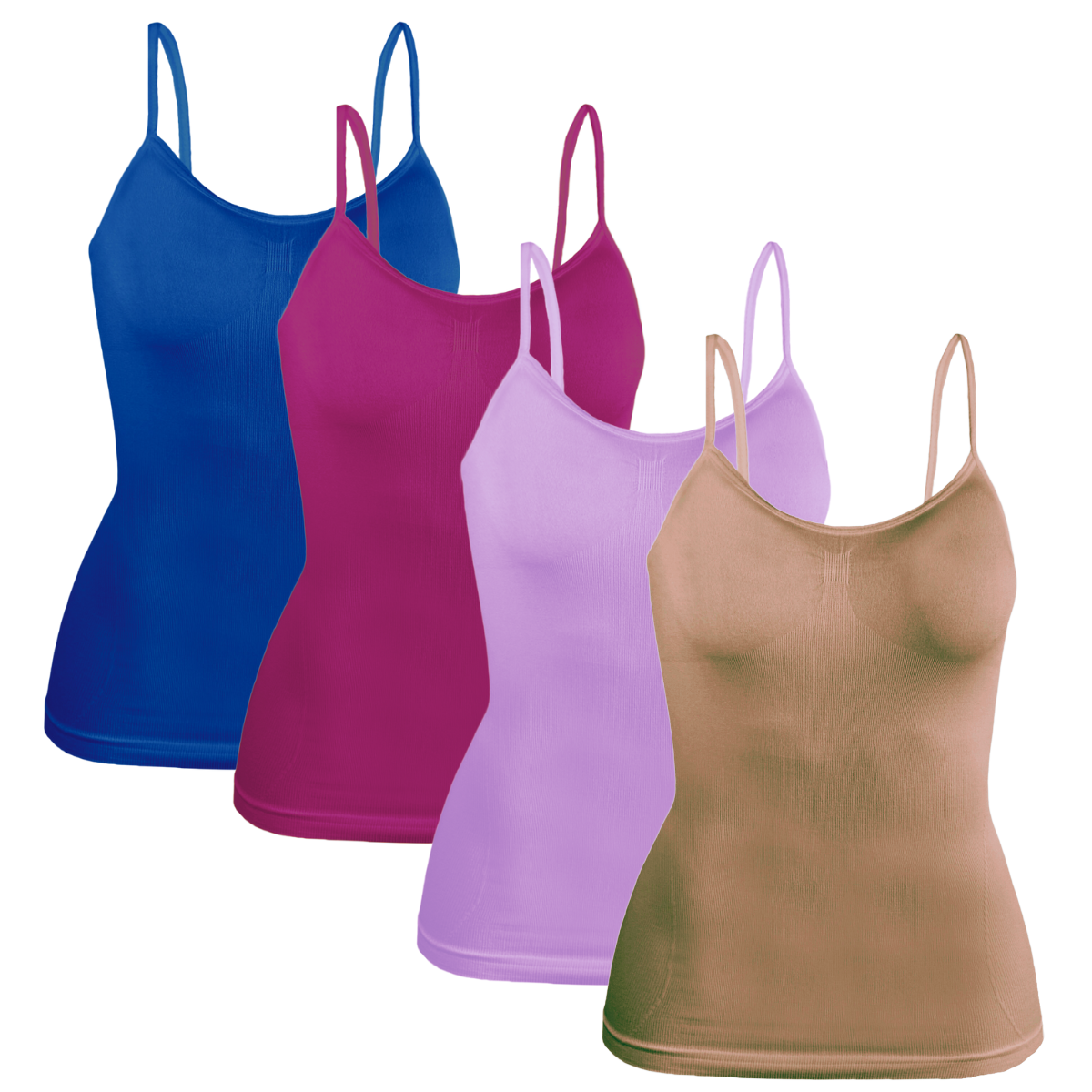 Blusas de Tirantes 4 Piezas para Mujer