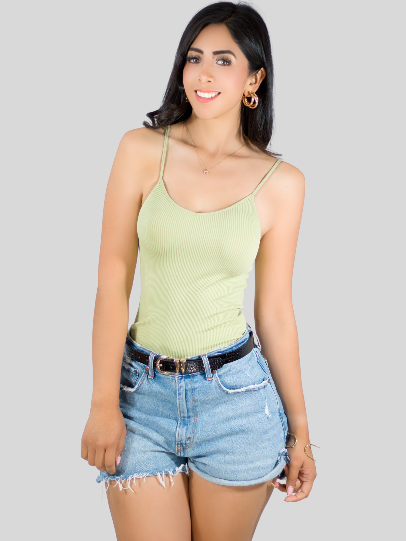 Foto 2 pulgar | Blusa de Tirantes 2 Piezas para Mujer